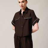 Moteriški marškiniai trumpomis rankovėmis