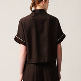 Moteriški marškiniai trumpomis rankovėmis