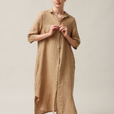 Moteriška suknelė, Capsule Collection, 100% linas