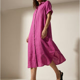 Moteriška suknelė, Capsule Collection, 100% linas