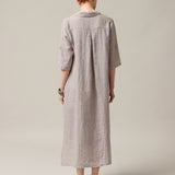 Moteriška suknelė, Capsule Collection, 100% linas
