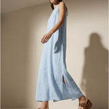 Moteriška suknelė, Capsule Collection, 100% linas