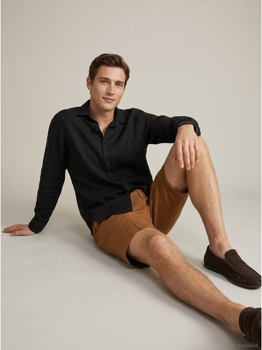 Vyriški marškiniai, Capsule Collection, 100% linas