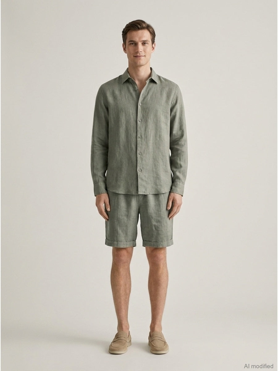 Vyriški šortai, Capsule Collection, 100% linas