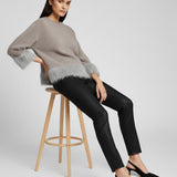 Moteriškas megztinis su alpakos jauniklių vilna