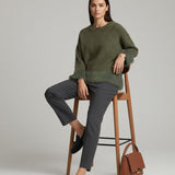 Moteriškas megztinis su alpakos jauniklių vilna