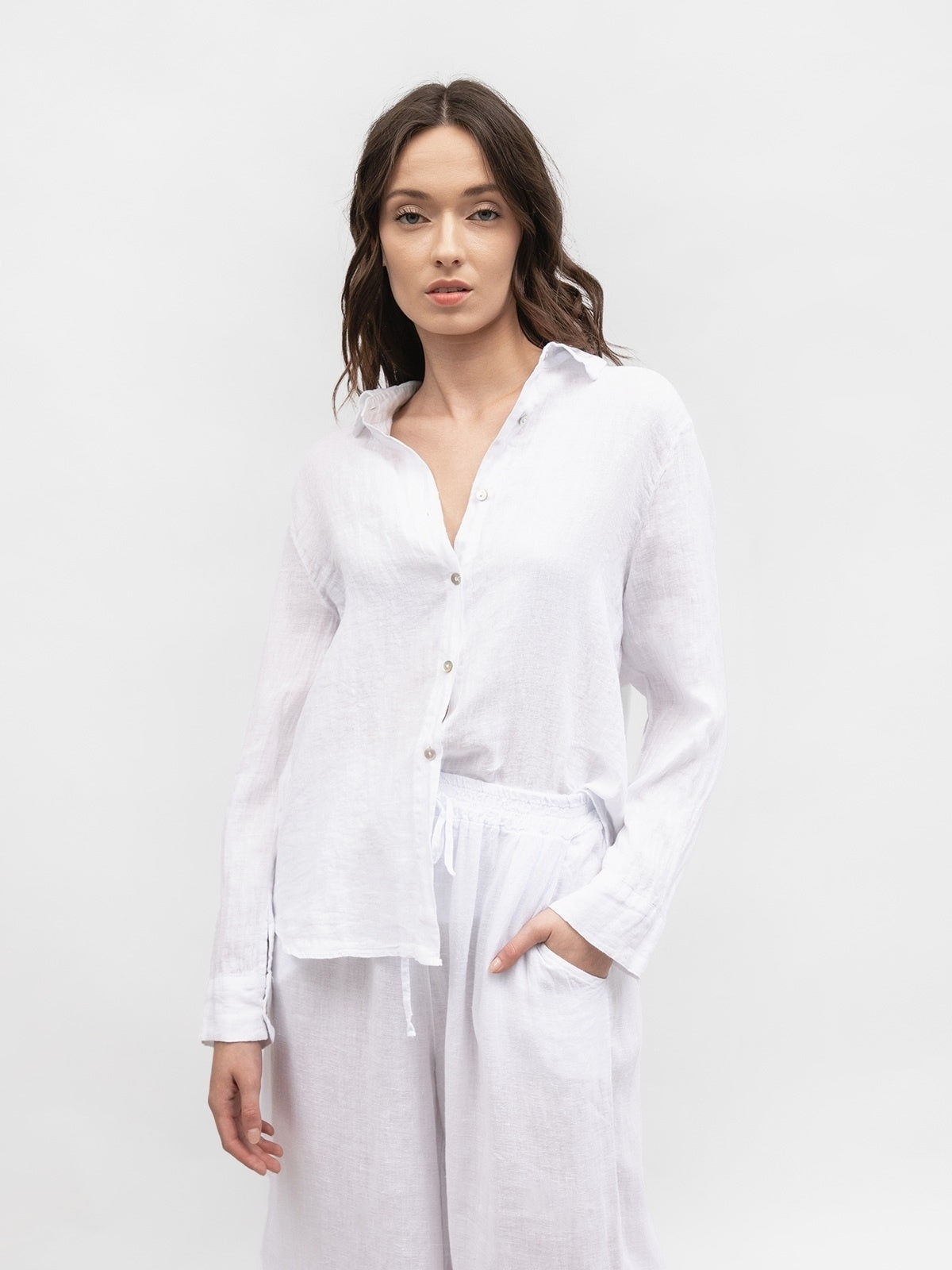 Moteriški marškiniai, Capsule Collection, 100% linas