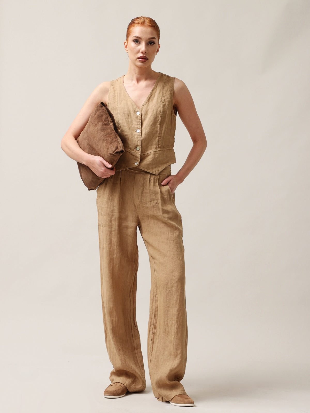 Moteriška liemenė, Capsule Collection, 100% linas