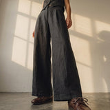 Moteriškos kelnės, Capsule Collection, 100% linas