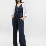 Moteriškos kelnės, Capsule Collection, 100% linas