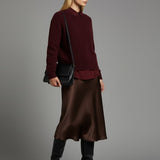 Moteriškas megztinis su alpakos jauniklių vilna