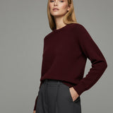 Moteriškas megztinis su alpakos jauniklių vilna