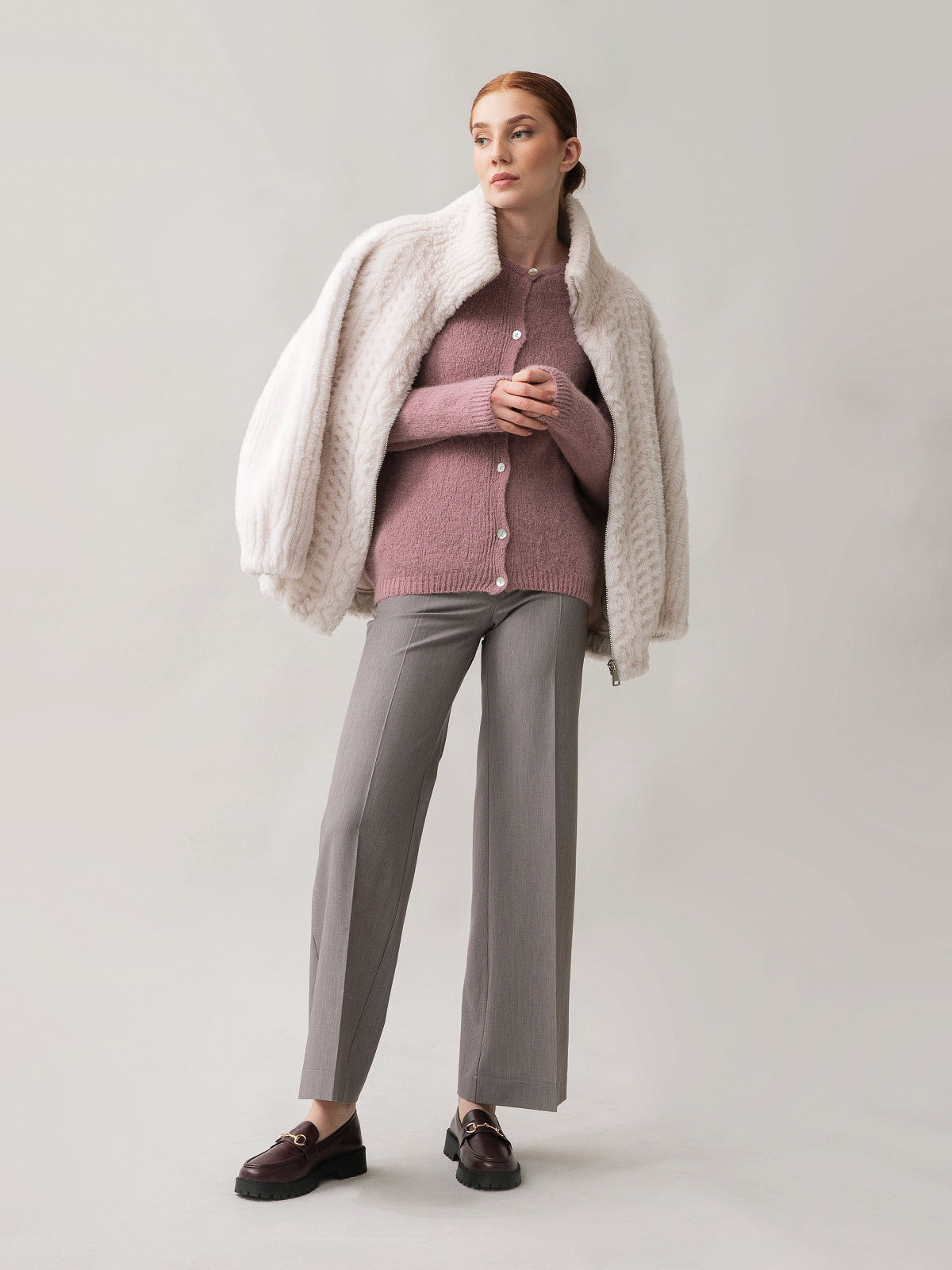 Moteriškas megztinis su alpakos jauniklių vilna, Capsule Collection