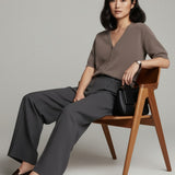 Moteriškas megztinis su alpakos jauniklių vilna