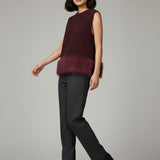 Moteriškas megztinis su alpakos jauniklių vilna