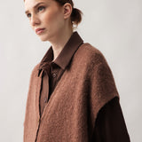 Moteriška liemenė su alpakos jauniklių vilna, Capsule Collection