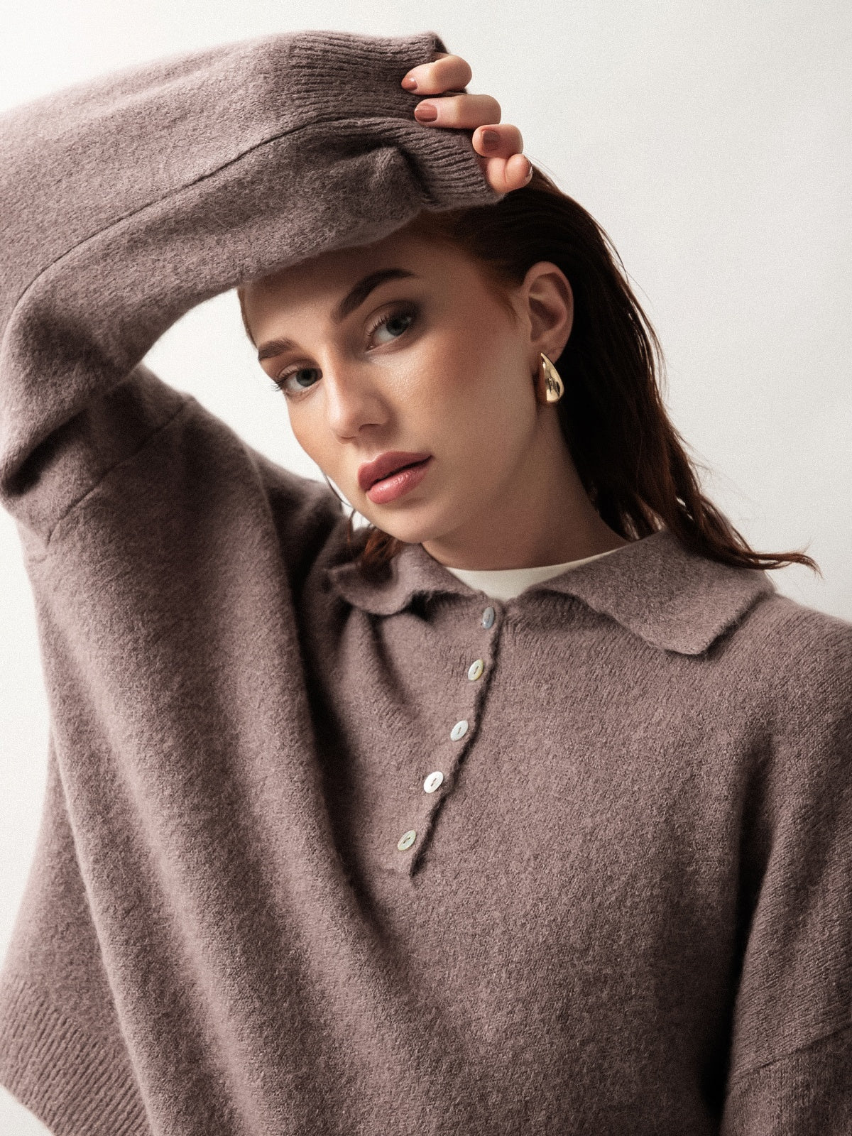 Moteriškas megztinis su alpakos jauniklių vilna, Capsule Collection