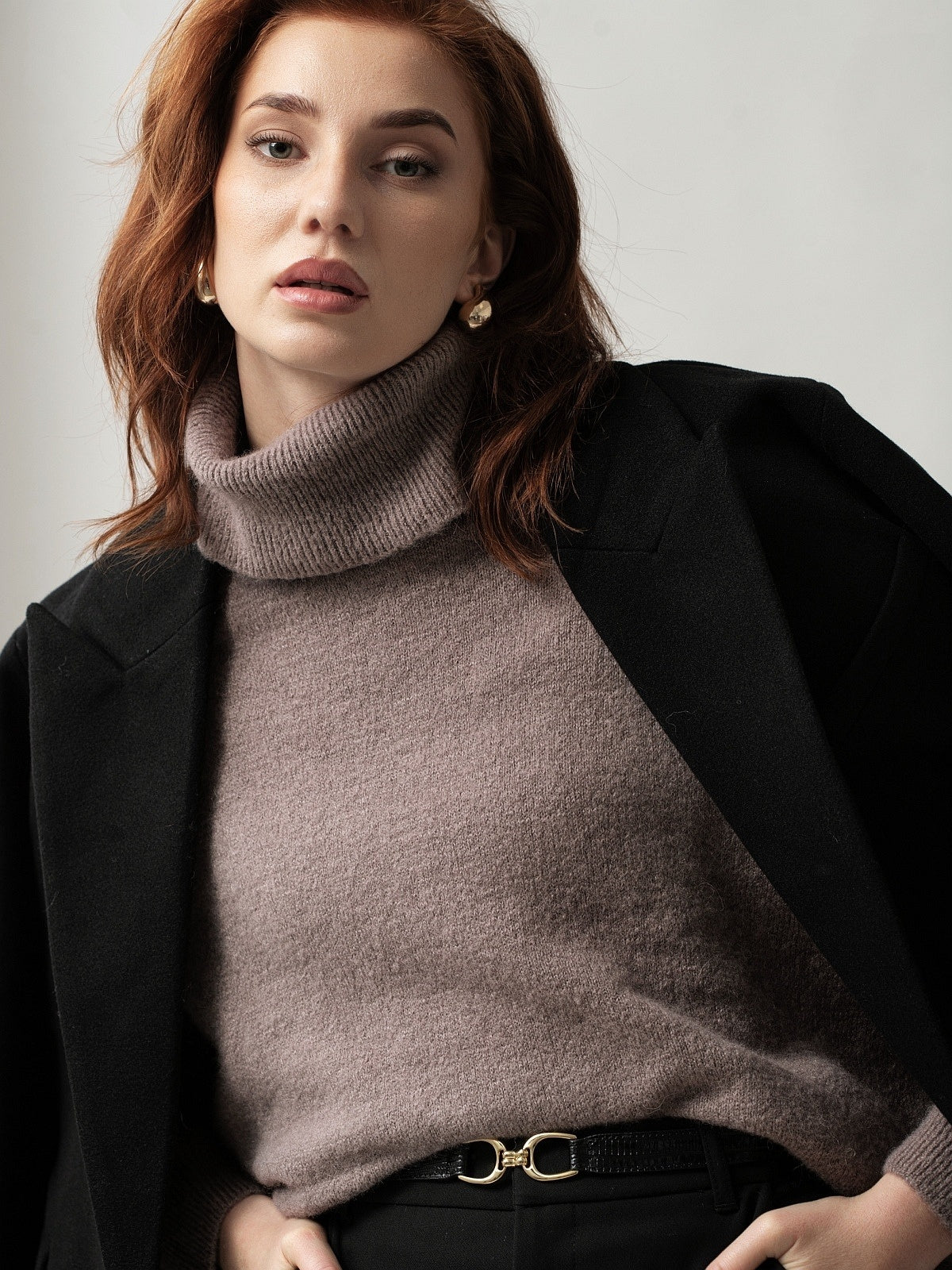 Moteriškas megztinis su alpakos jauniklių vilna, Capsule Collection