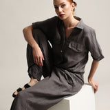 Moteriški marškiniai, Capsule Collection, 100% linas