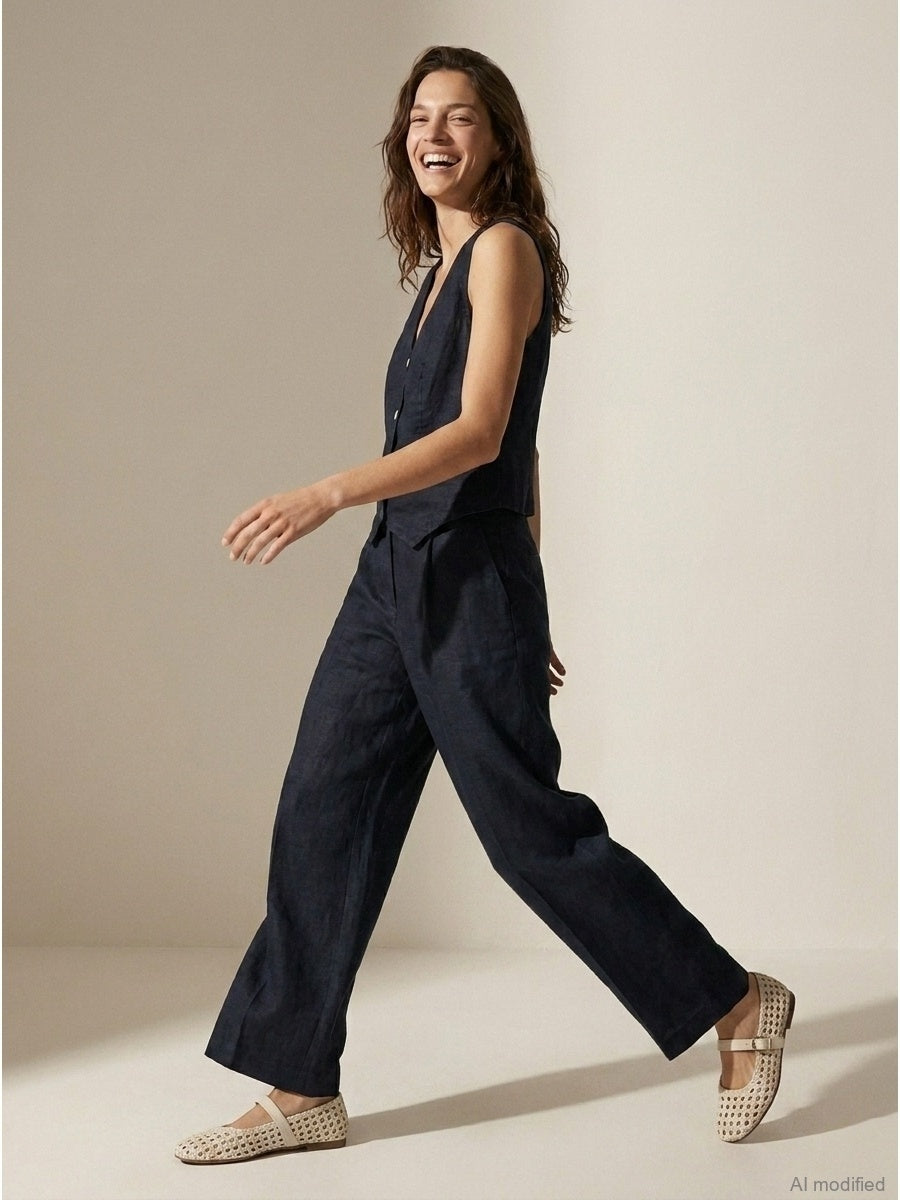 Moteriška liemenė, Capsule Collection, 100% linas