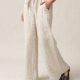 Moteriškos kelnės, Capsule Collection, 100% linas