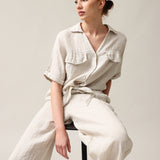 Moteriškos kelnės, Capsule Collection, 100% linas