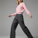 Moteriškas megztinis su alpakos jauniklių vilna