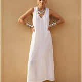 Moteriška suknelė, Capsule Collection, 100% linas