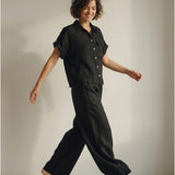 Moteriški marškiniai, Capsule Collection, 100% linas