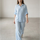 Moteriškos kelnės, Capsule Collection, 100% linas