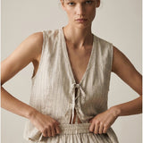 Moteriškos kelnės, Capsule Collection, 100% linas