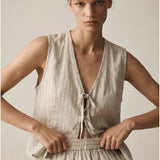 Moteriškos kelnės, Capsule Collection, 100% linas