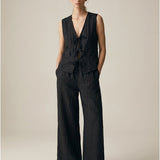 Moteriškos kelnės, Capsule Collection, 100% linas