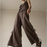 Moteriškos kelnės, Capsule Collection, 100% linas