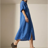 Moteriška suknelė, Capsule Collection, 100% linas