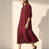 Moteriška suknelė, Capsule Collection, 100% linas