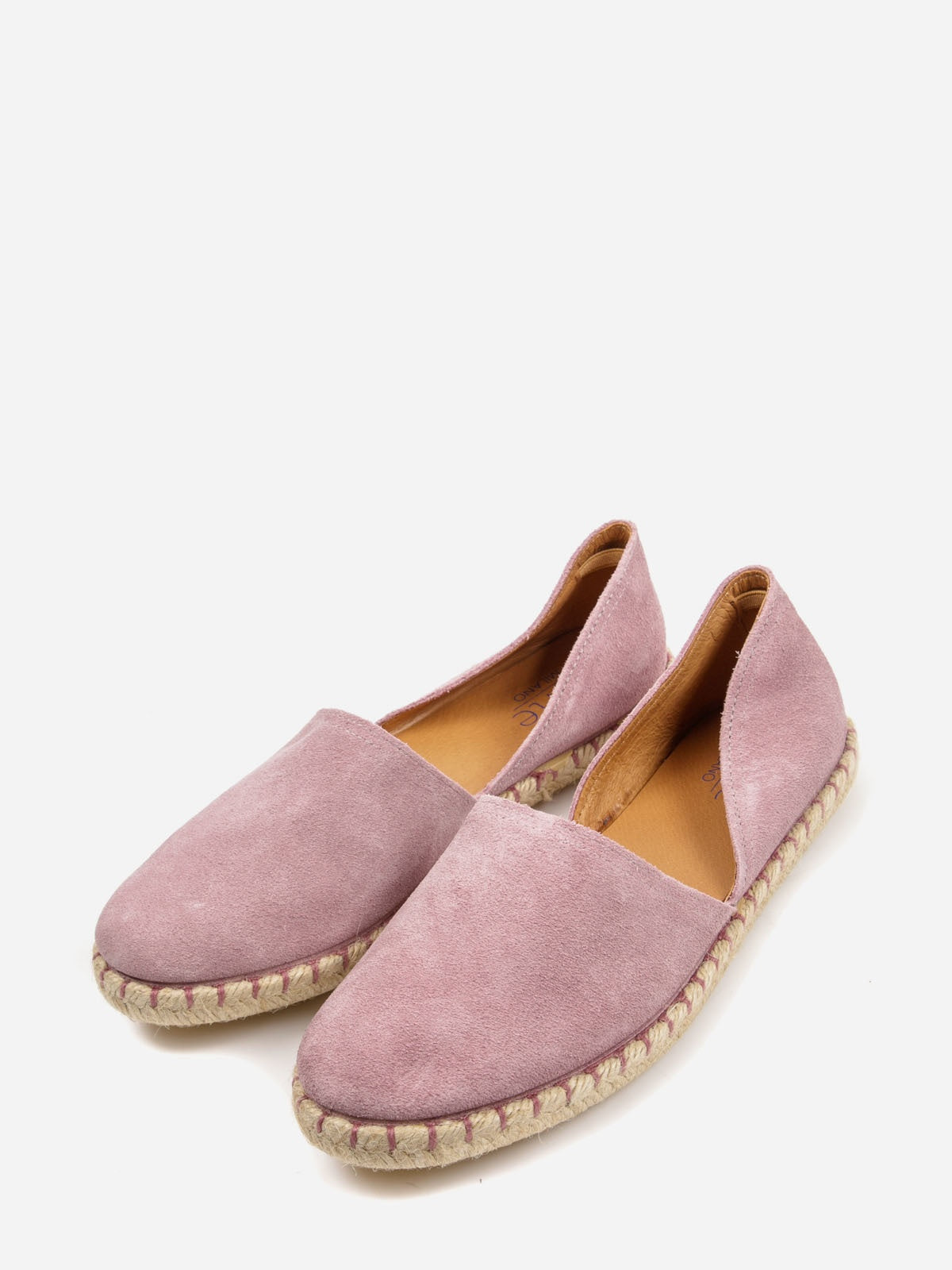 Moteriškos odinės espadrilės