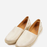 Moteriškos odinės espadrilės