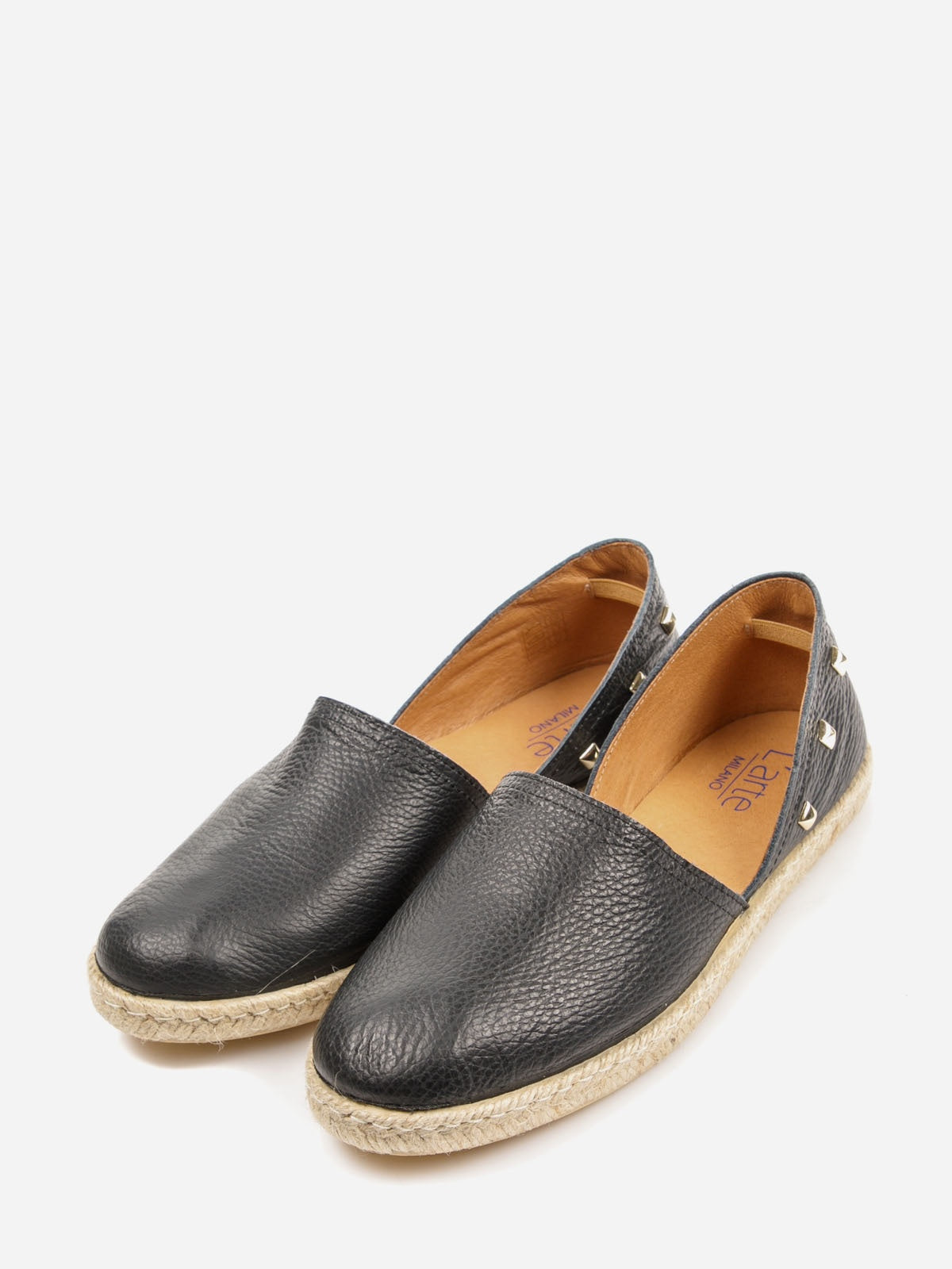 Moteriškos odinės espadrilės
