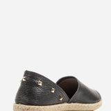 Moteriškos odinės espadrilės