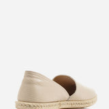 Moteriškos odinės espadrilės