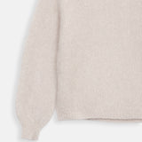 Moteriškas megztinis su moheros vilna