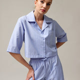 Moteriški trumpi kasdieniai marškiniai