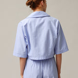 Moteriški trumpi kasdieniai marškiniai