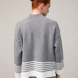 Moteriškas megztinis ir kelnės su kašmyru