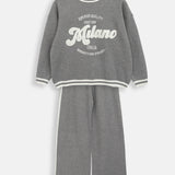 Moteriškas megztinis ir kelnės su kašmyru