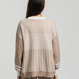 Moteriškas megztinis ir kelnės su kašmyru