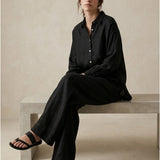 Moteriški marškiniai, Capsule Collection, 100% linas