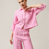 Moteriški marškiniai, Capsule Collection, 100% linas