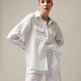 Moteriški marškiniai, Capsule Collection, 100% linas